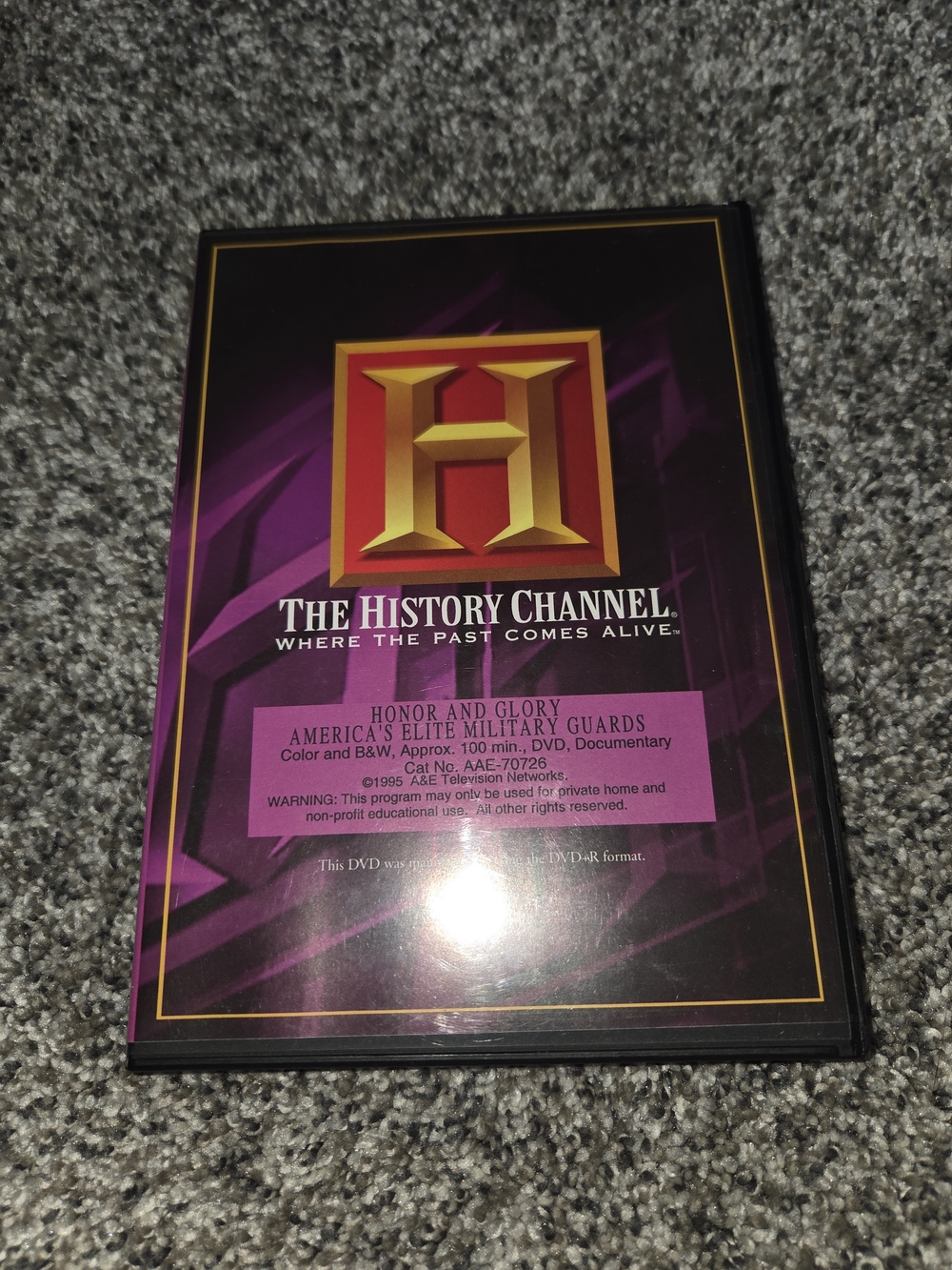 The History Channel: Where The Past Comes Alive - DVD Honor and Glory